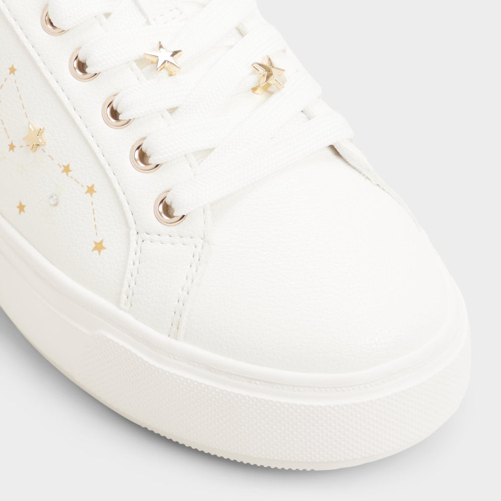 Aldo Starbright in White - Sneaker, Cup sole White