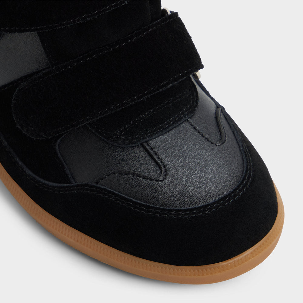 Aldo Bellissamo in Black - Wedge sneaker, Wedge heel Black