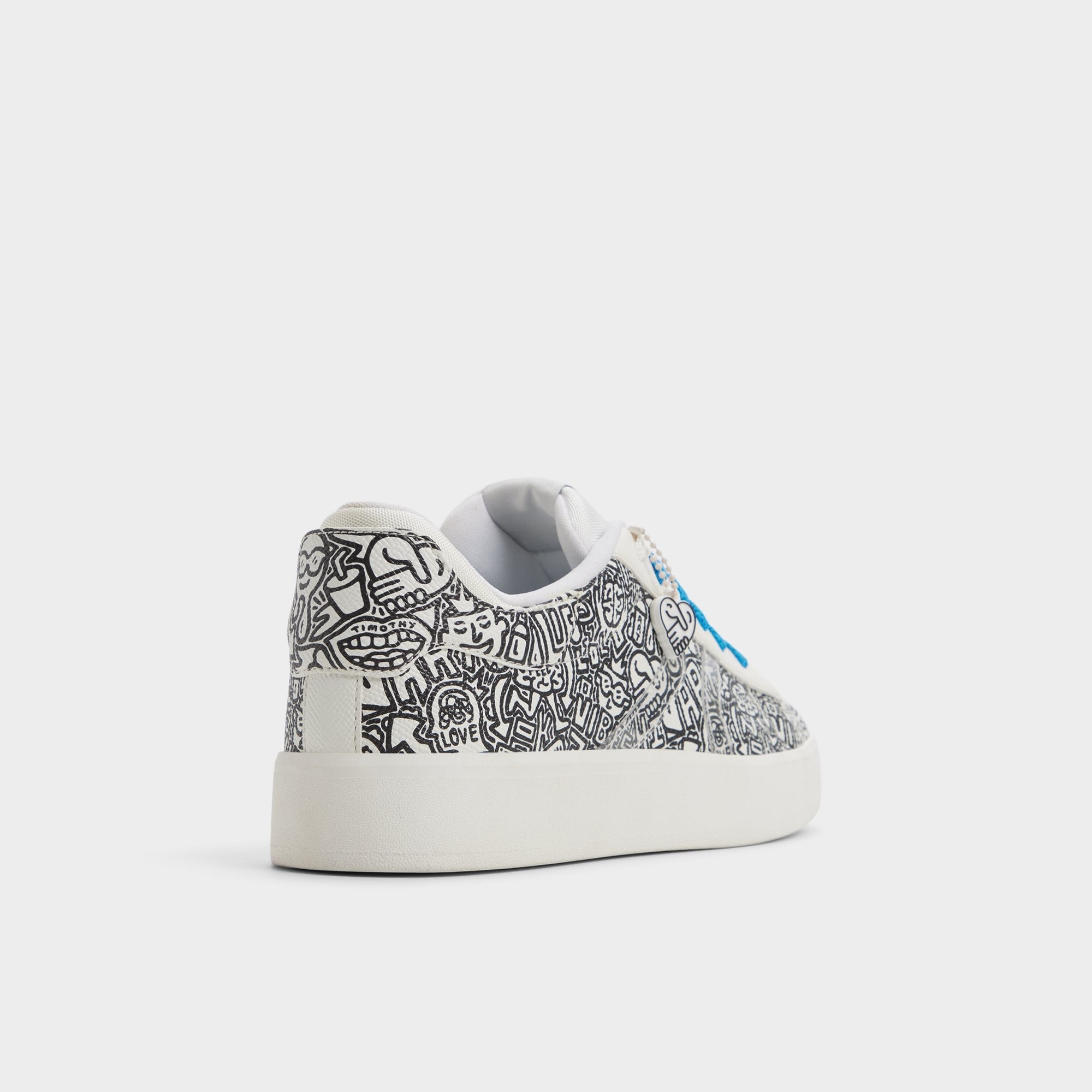 Aldo Timothy in Goodman White Black14038432 - Low top sneaker, Cup sole White/Black