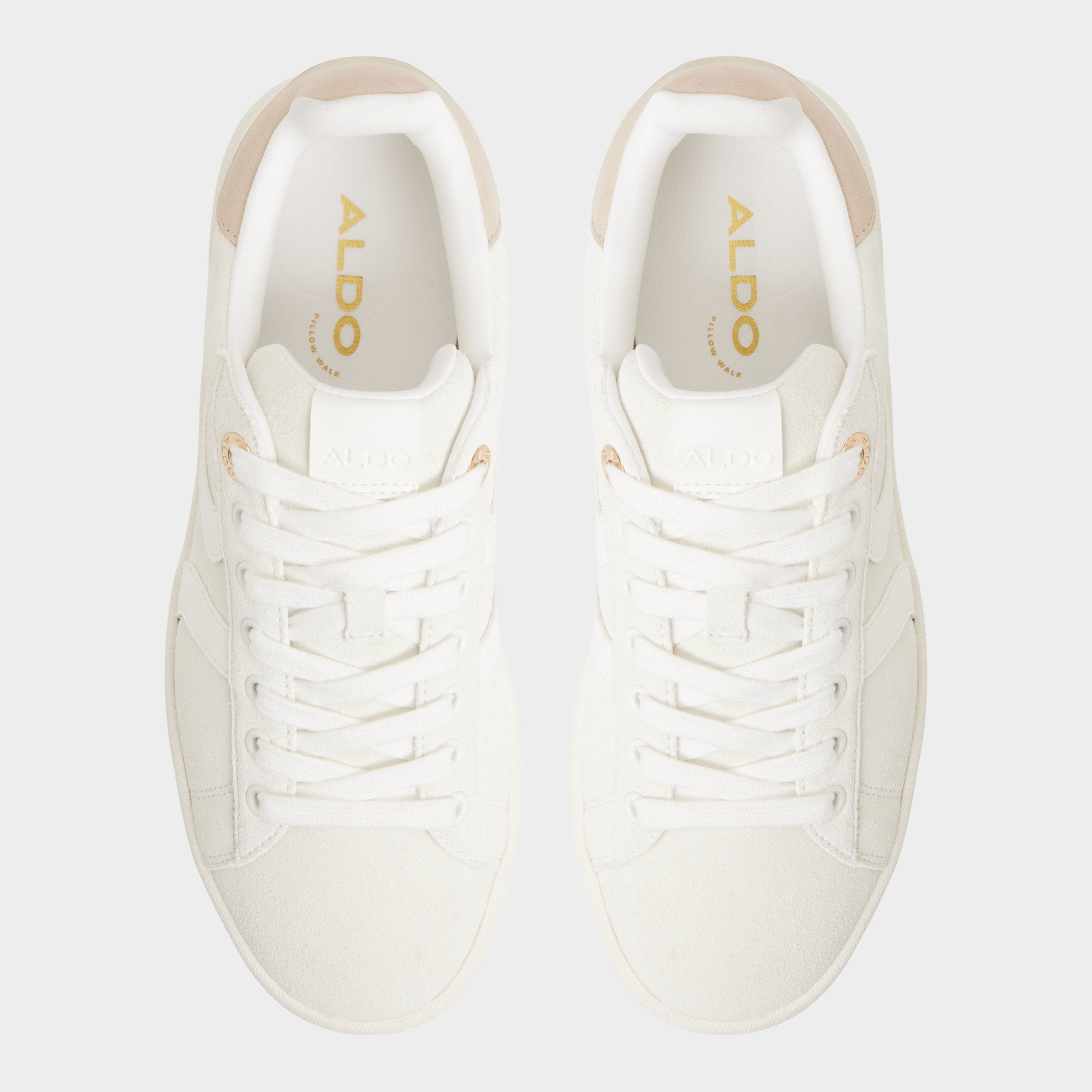 Aldo Retrochic in White - Low top sneaker, Cup sole White