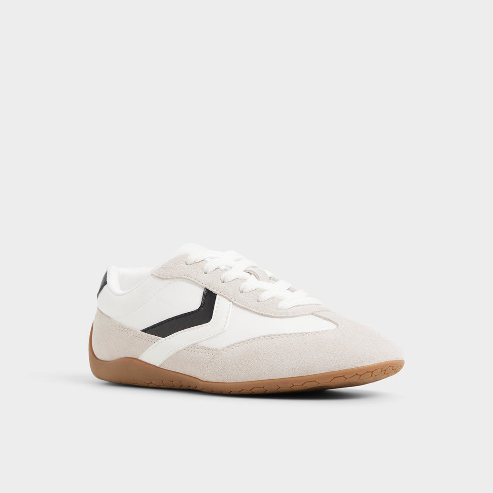 Aldo Coolchic White/Grey Women's Low top sneakers - Jogger sneaker White/grey