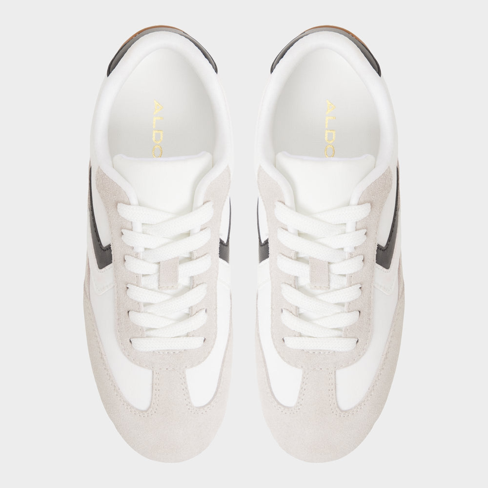 Aldo Coolchic White/Grey Women's Low top sneakers - Jogger sneaker White/grey