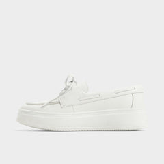 Aldo Wildbreeze Open White Women's Slip on sneakers - Boat shoe, Platform Open White