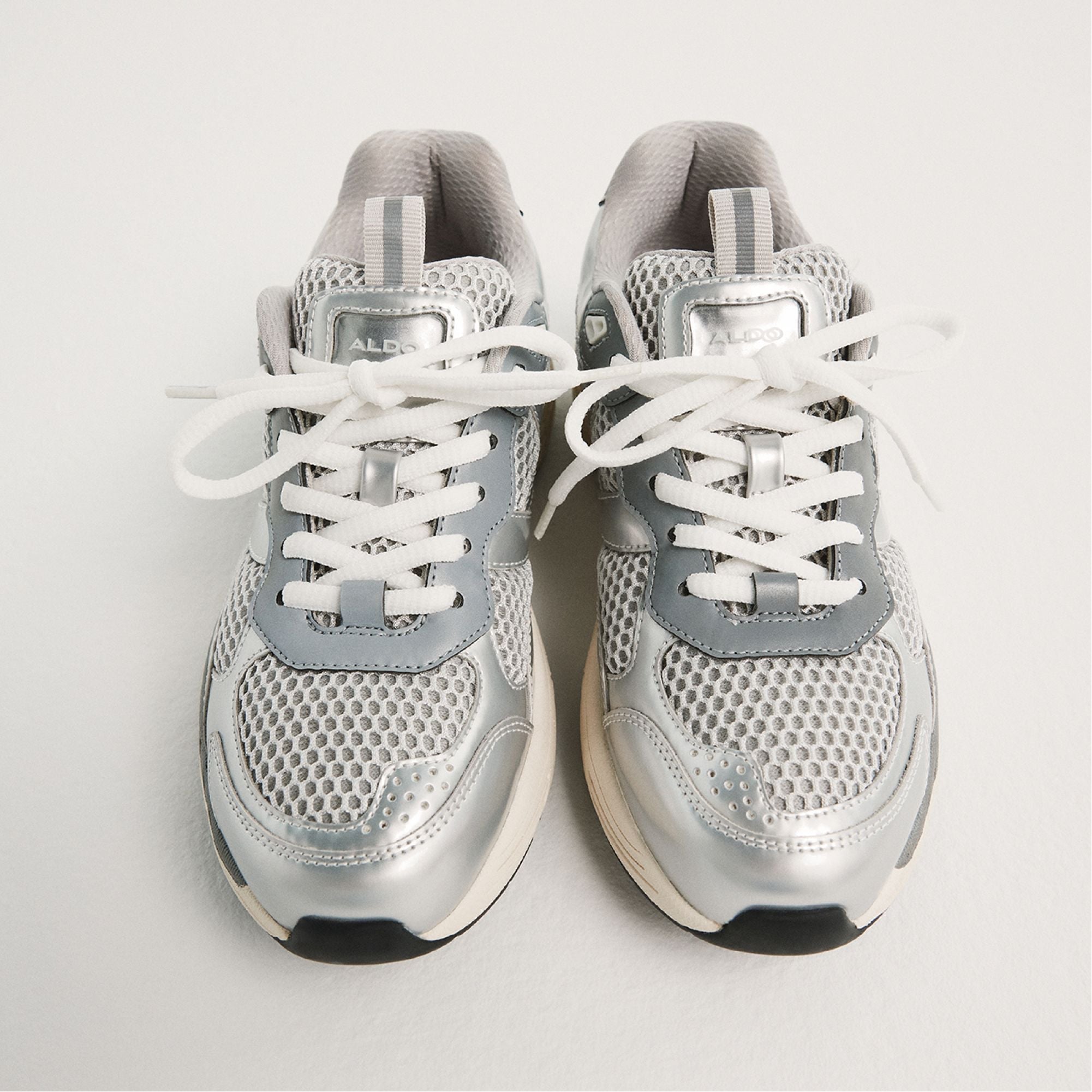 Aldo Pillowsnkr in L Silver - Jogger sneaker Silver
