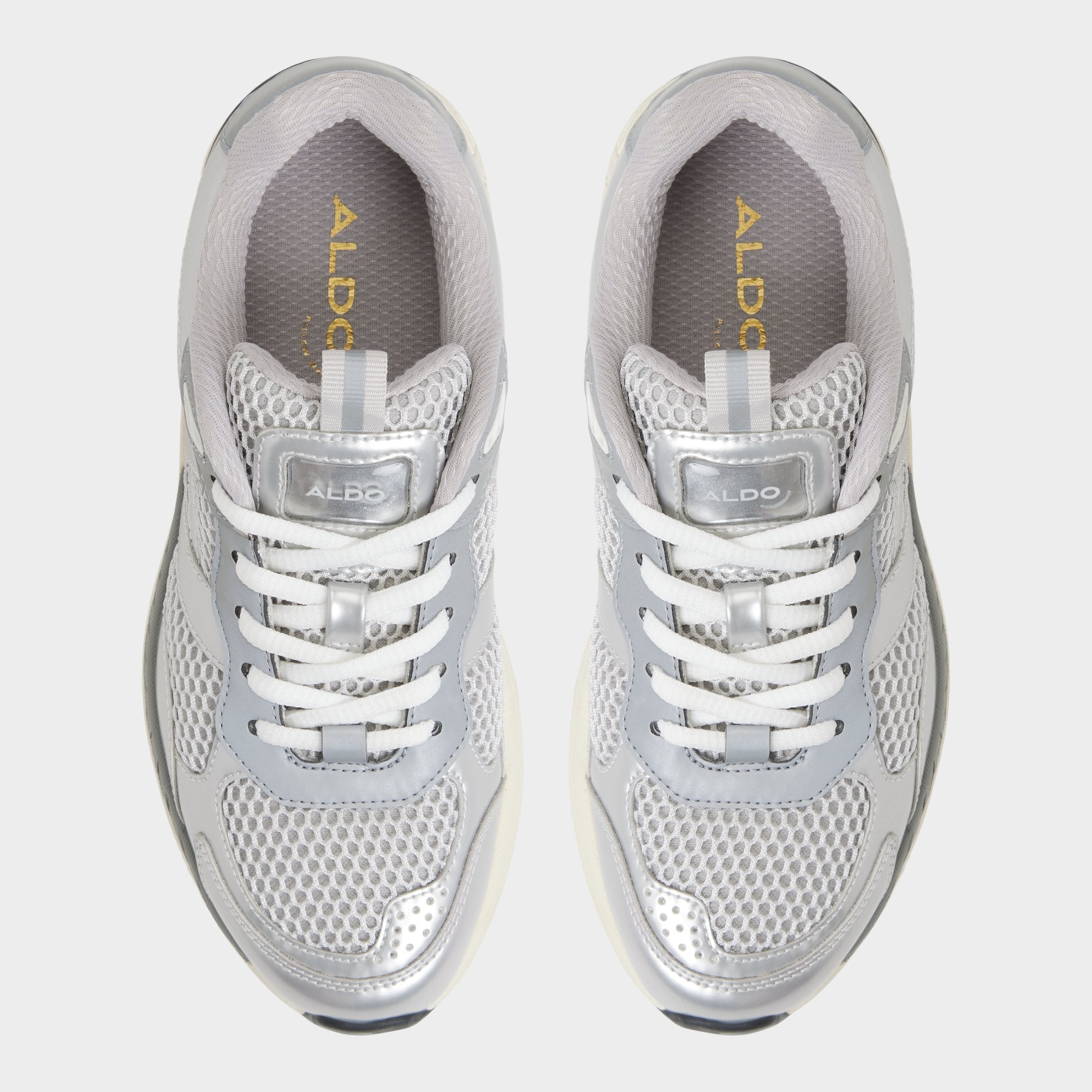 Aldo Pillowsnkr in L Silver - Jogger sneaker Silver