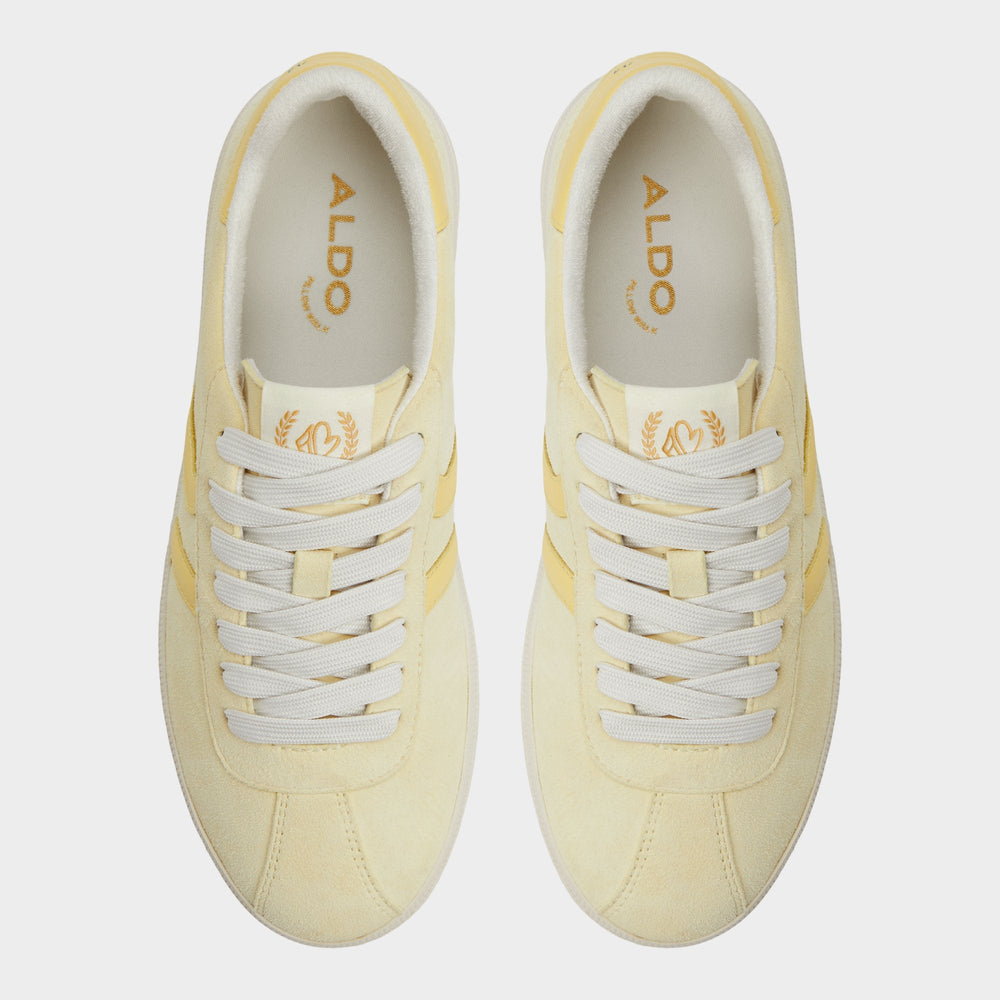 Aldo Chicsneaker Light Yellow Women's Low top sneakers - Low top sneaker, Cup sole Light Yellow