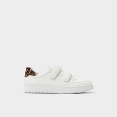 Aldo 24-7kicks White Combo Women's Low top sneakers - Jogger sneaker, Platform White Combo