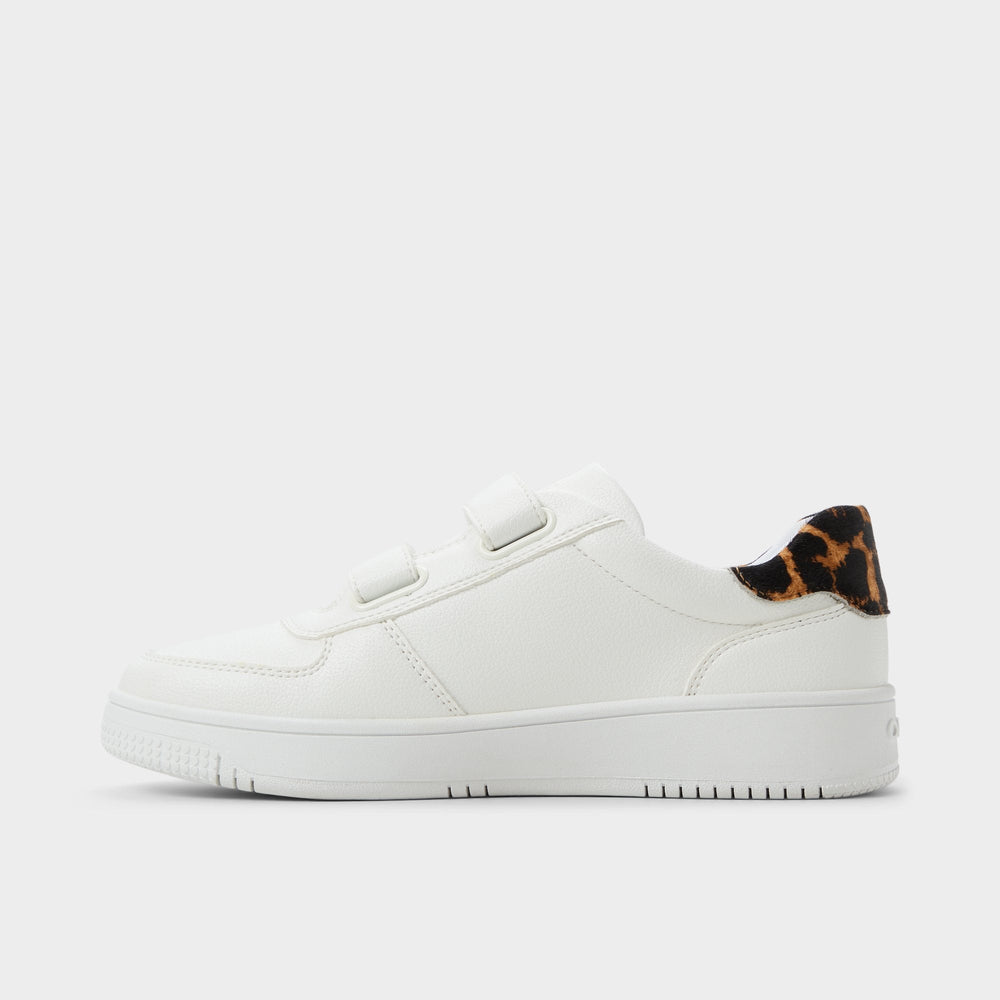 Aldo 24-7kicks White Combo Women's Low top sneakers - Jogger sneaker, Platform White Combo