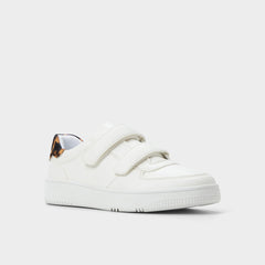 Aldo 24-7kicks White Combo Women's Low top sneakers - Jogger sneaker, Platform White Combo