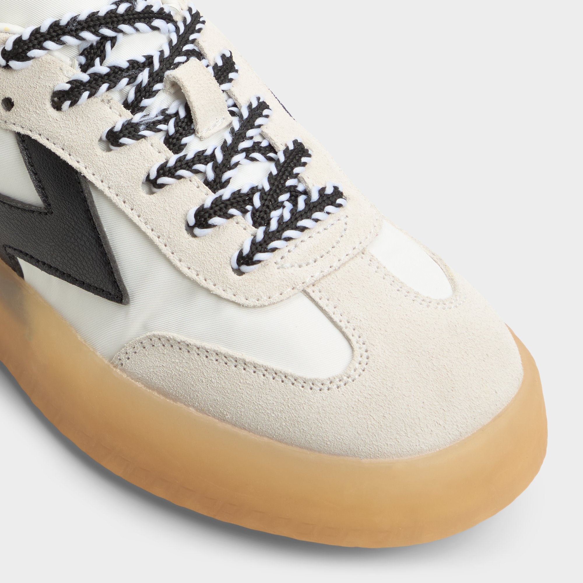Aldo Retrostep White/Black Women's Low top sneakers - Low top sneaker, Jogger sole White/Black