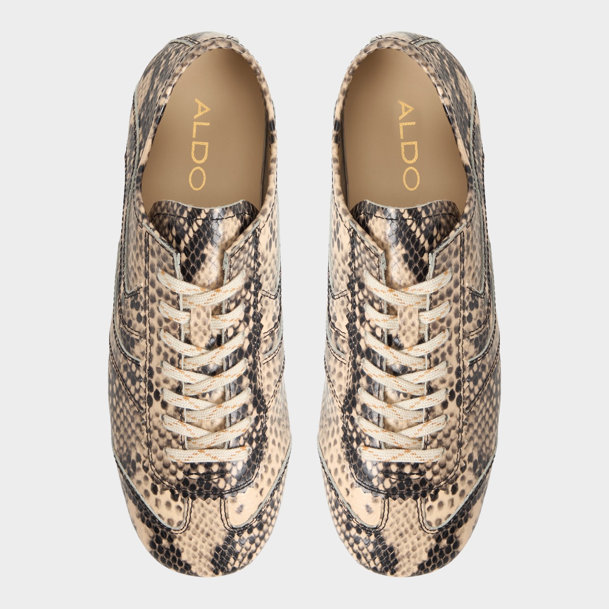Aldo Adrelya in Tan Multi - Jogger sneaker, Jogger sole Tan Multi