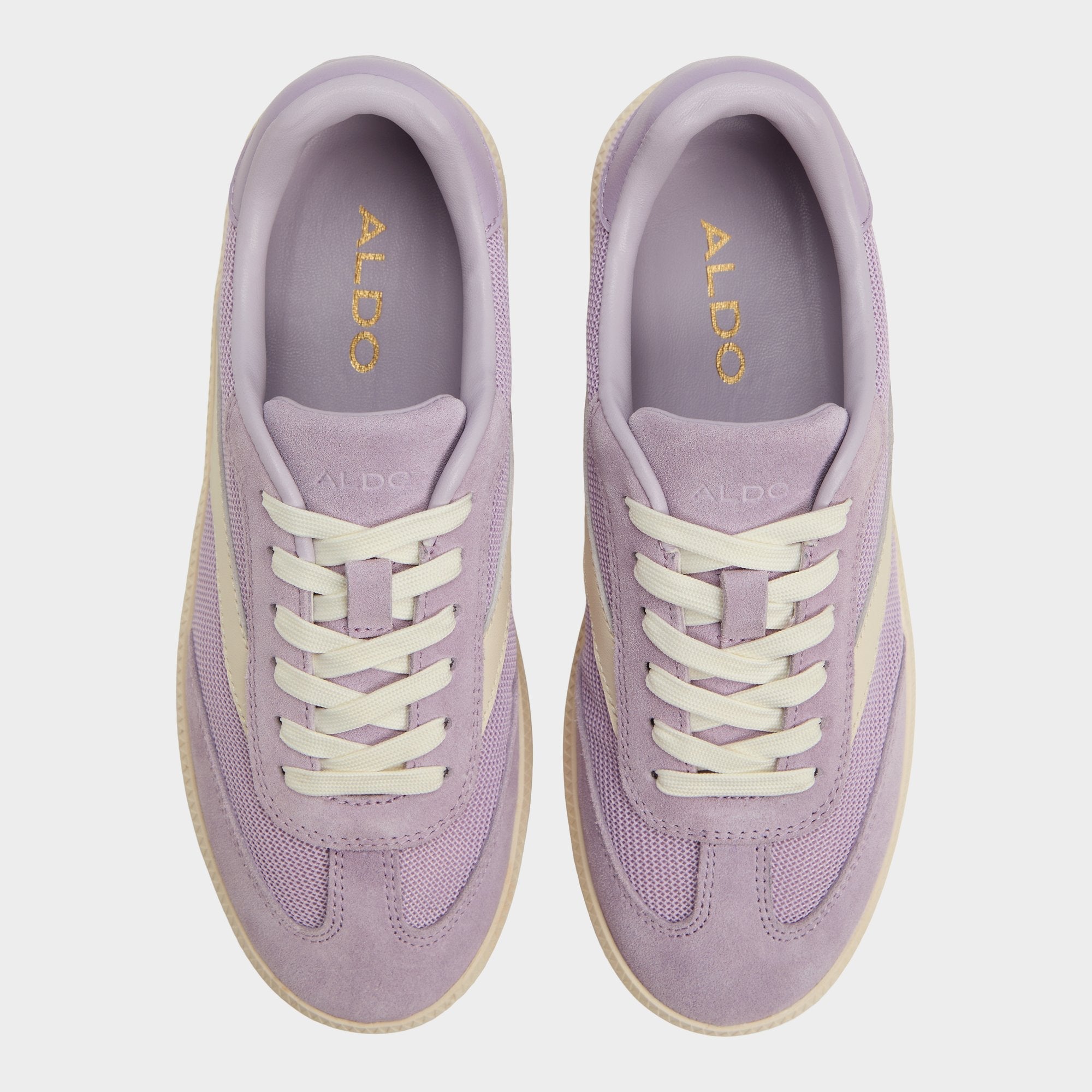 Aldo Clubstyle Light Purple Women's Low top sneakers - Jogger sneaker, Jogger sole Light Purple