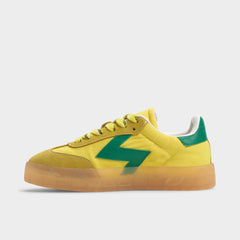 Aldo Retrostep Yellow Multi Women's Low top sneakers - Low top sneaker, Jogger sole Yellow Multi