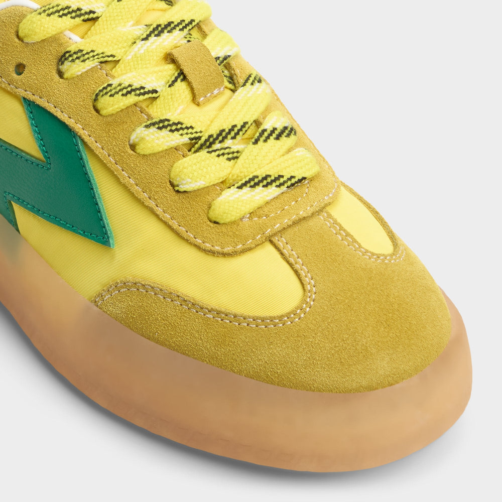 Aldo Retrostep Yellow Multi Women's Low top sneakers - Low top sneaker, Jogger sole Yellow Multi