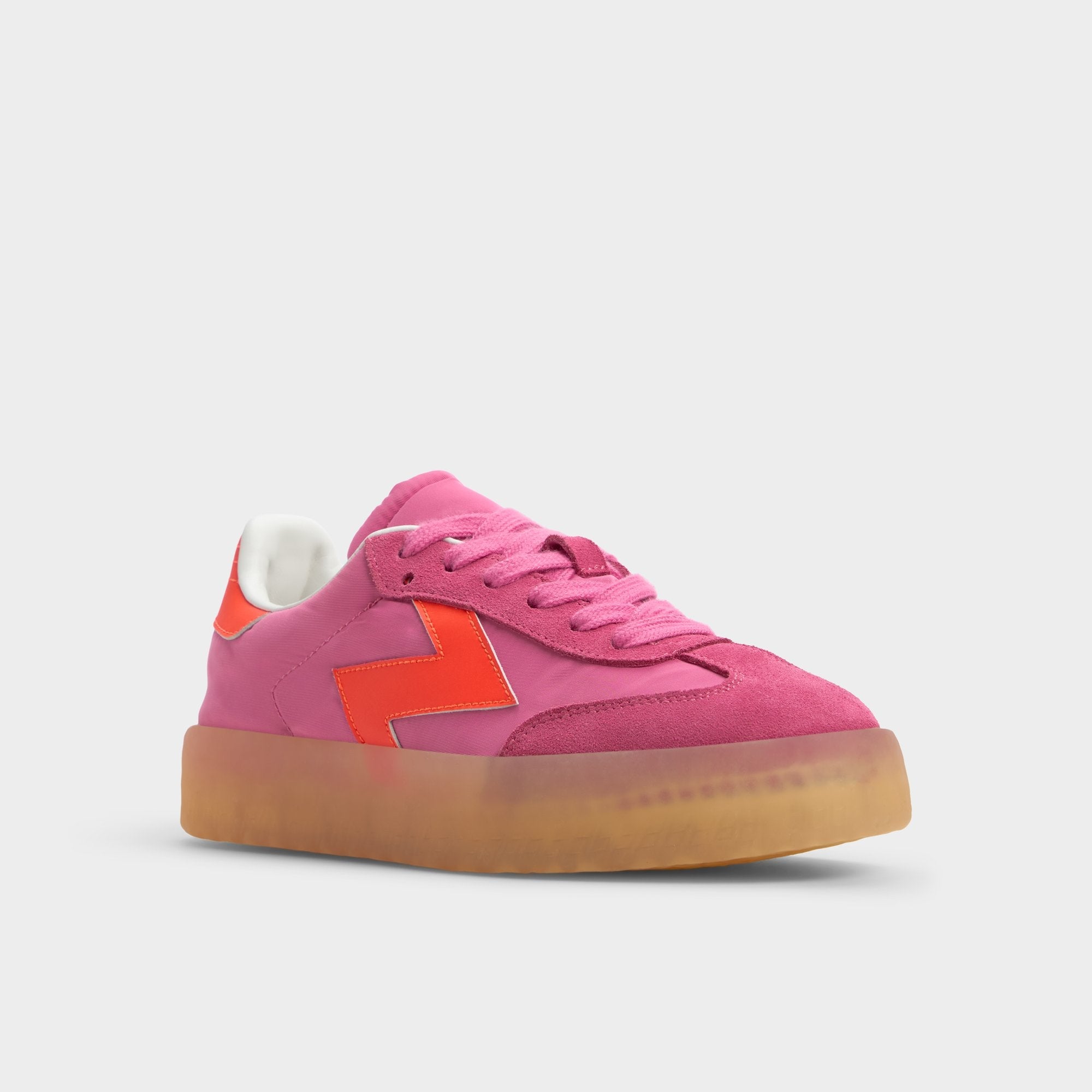 Aldo Retrostep Bright Pink Women's Low top sneakers - Low top sneaker, Jogger sole Bright Pink