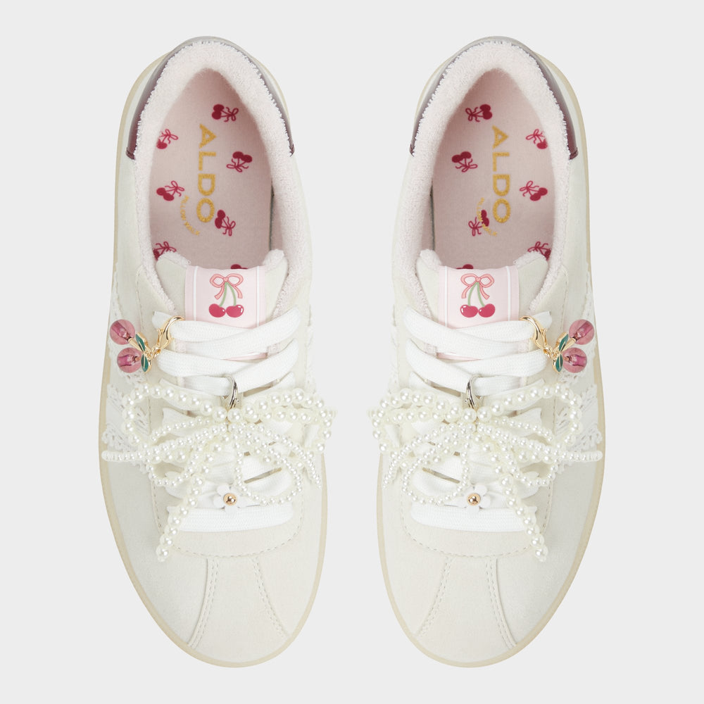 Aldo Sweetthing White/Bone Women's Low top sneakers - Low top sneaker, Cup sole White/Bone