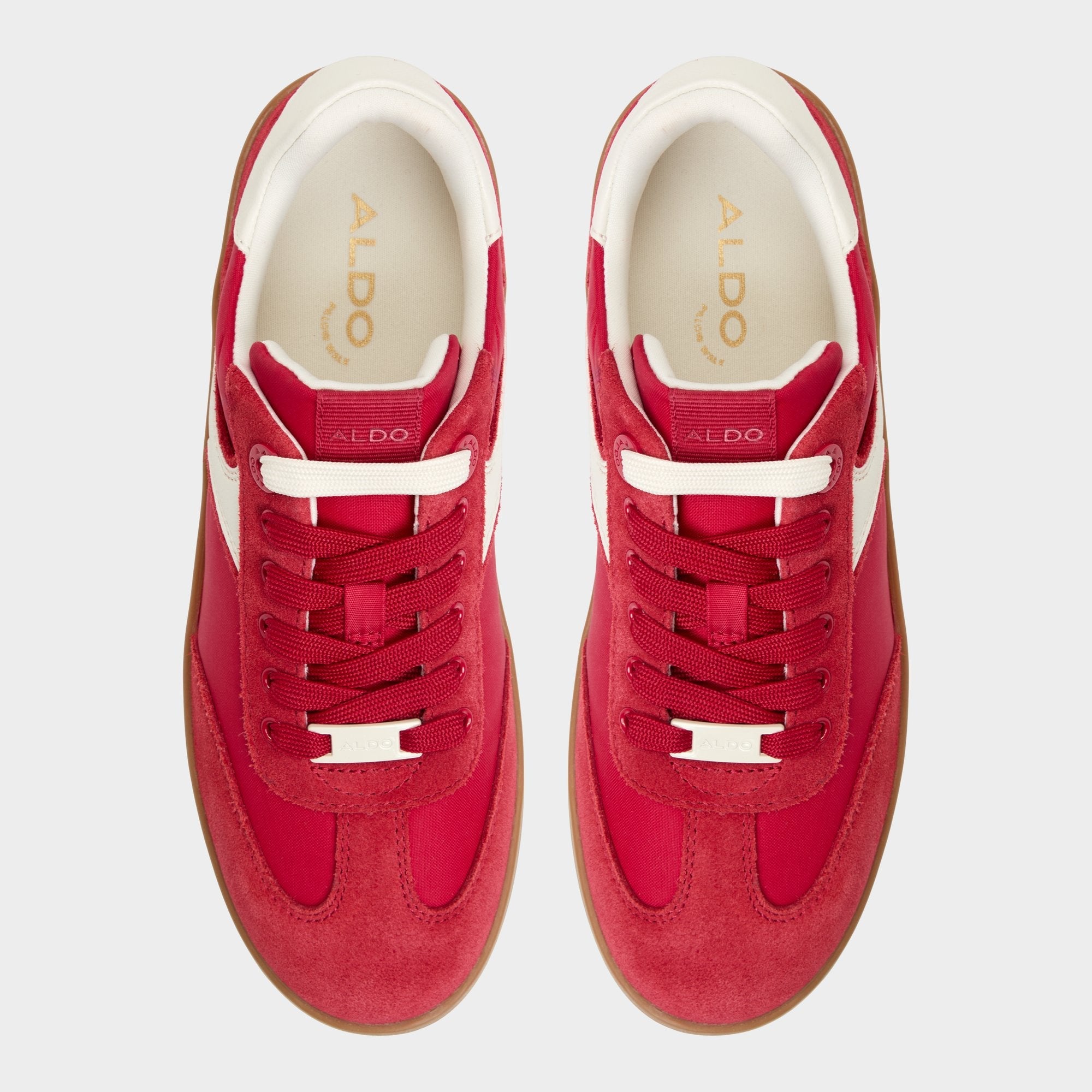 Aldo Erilg Medium Red Women's Low top sneakers - Low top sneaker, Cup sole Medium Red