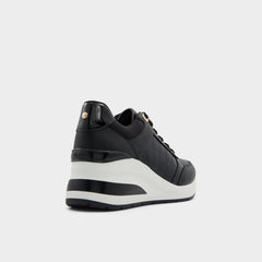 Aldo Iconistep Other Black Women's Platform and wedge sneakers - Wedge sneaker, Wedge heel Other black