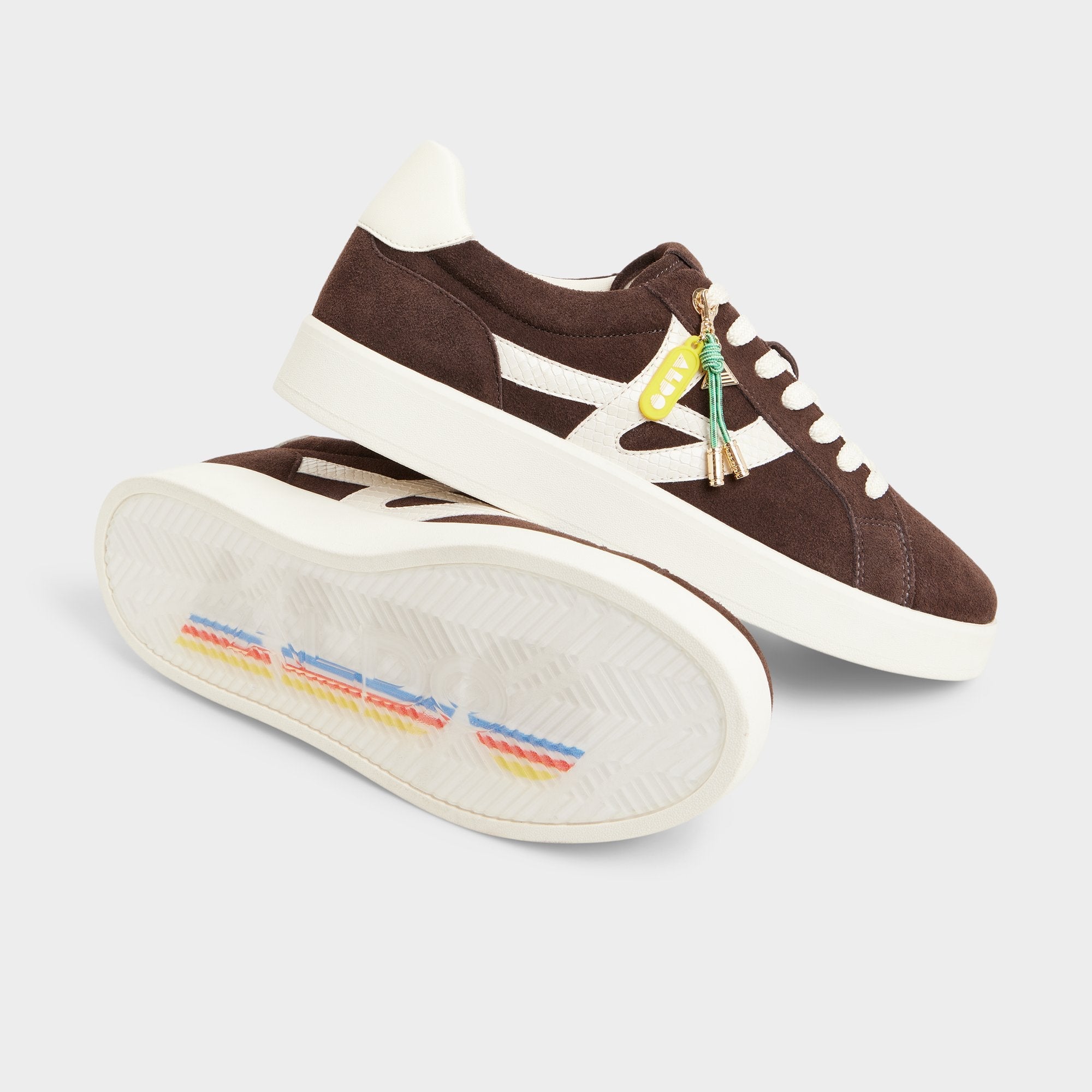Aldo Mtl1972snkr-l Dark Brown Women's Low top sneakers - Low top sneaker, Cup sole Dark brown
