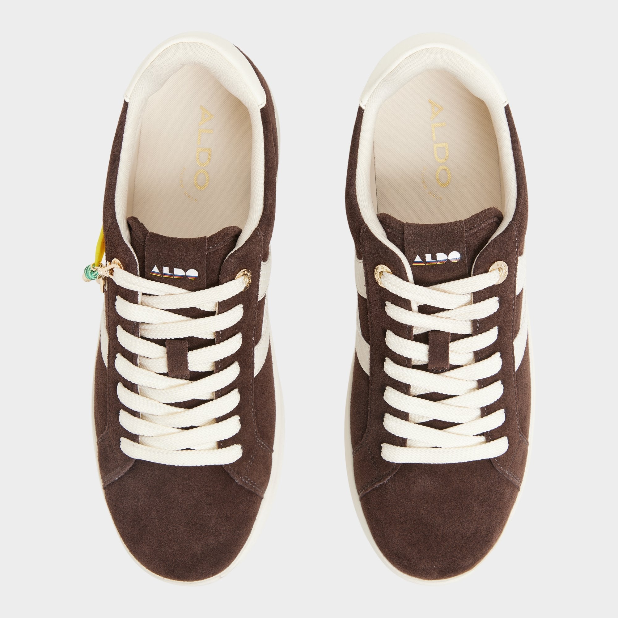 Aldo Mtl1972snkr-l Dark Brown Women's Low top sneakers - Low top sneaker, Cup sole Dark brown