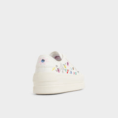 Aldo Rayes White/Multi Women's Low top sneakers - Sneaker, Platform White/Multi