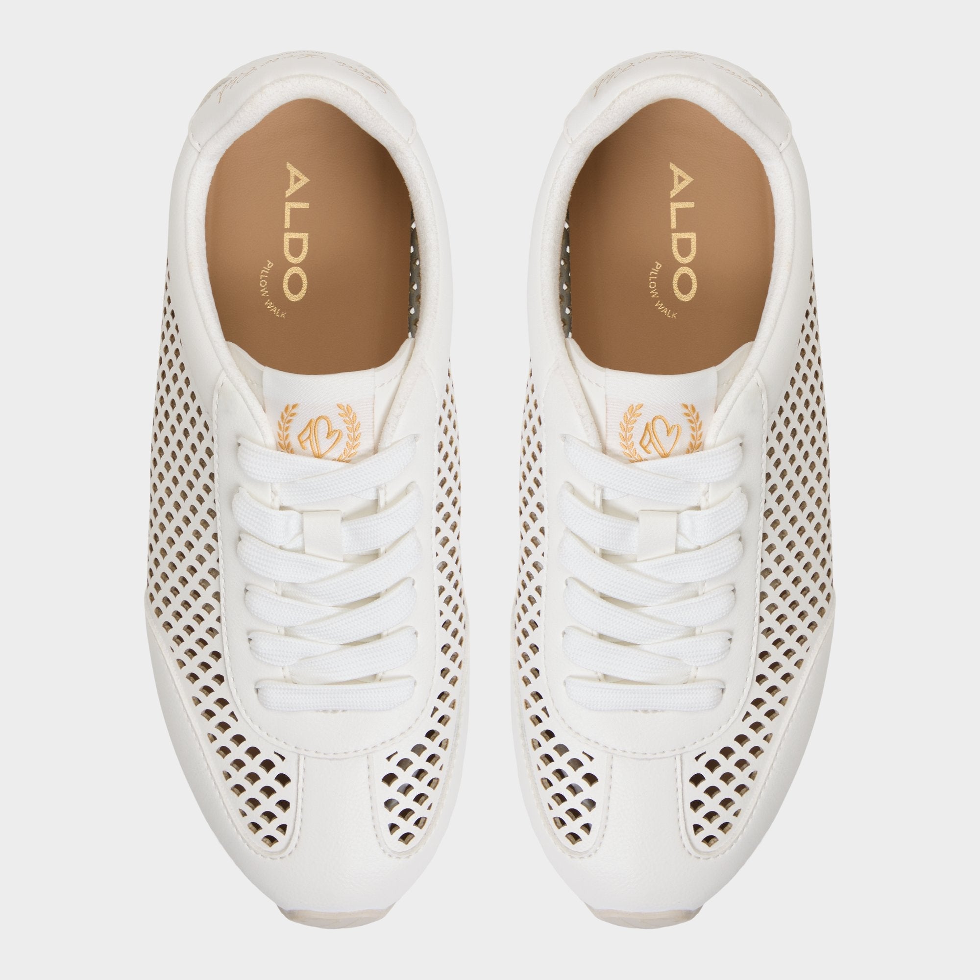 Aldo Carefree Open White Women's Low top sneakers - Jogger sneaker, Jogger sole Open White