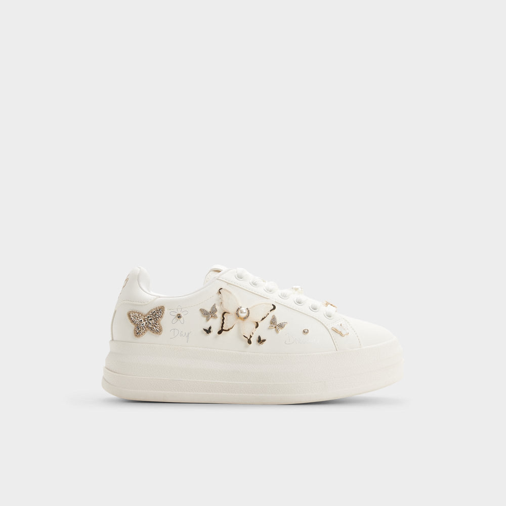 Aldo Pearlwing2 in White - Sneaker, Jogger sole White