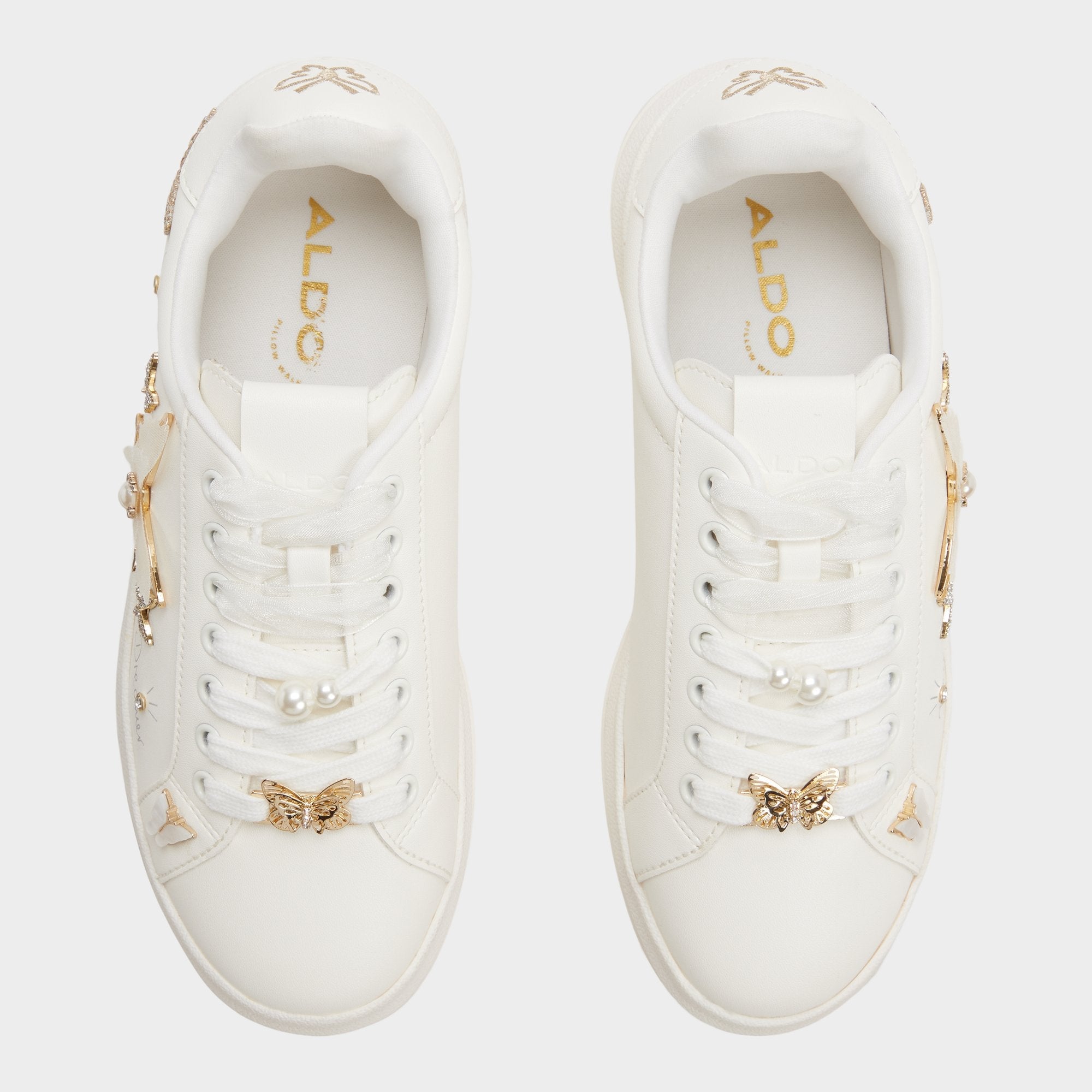 Aldo Pearlwing2 in White - Sneaker, Jogger sole White