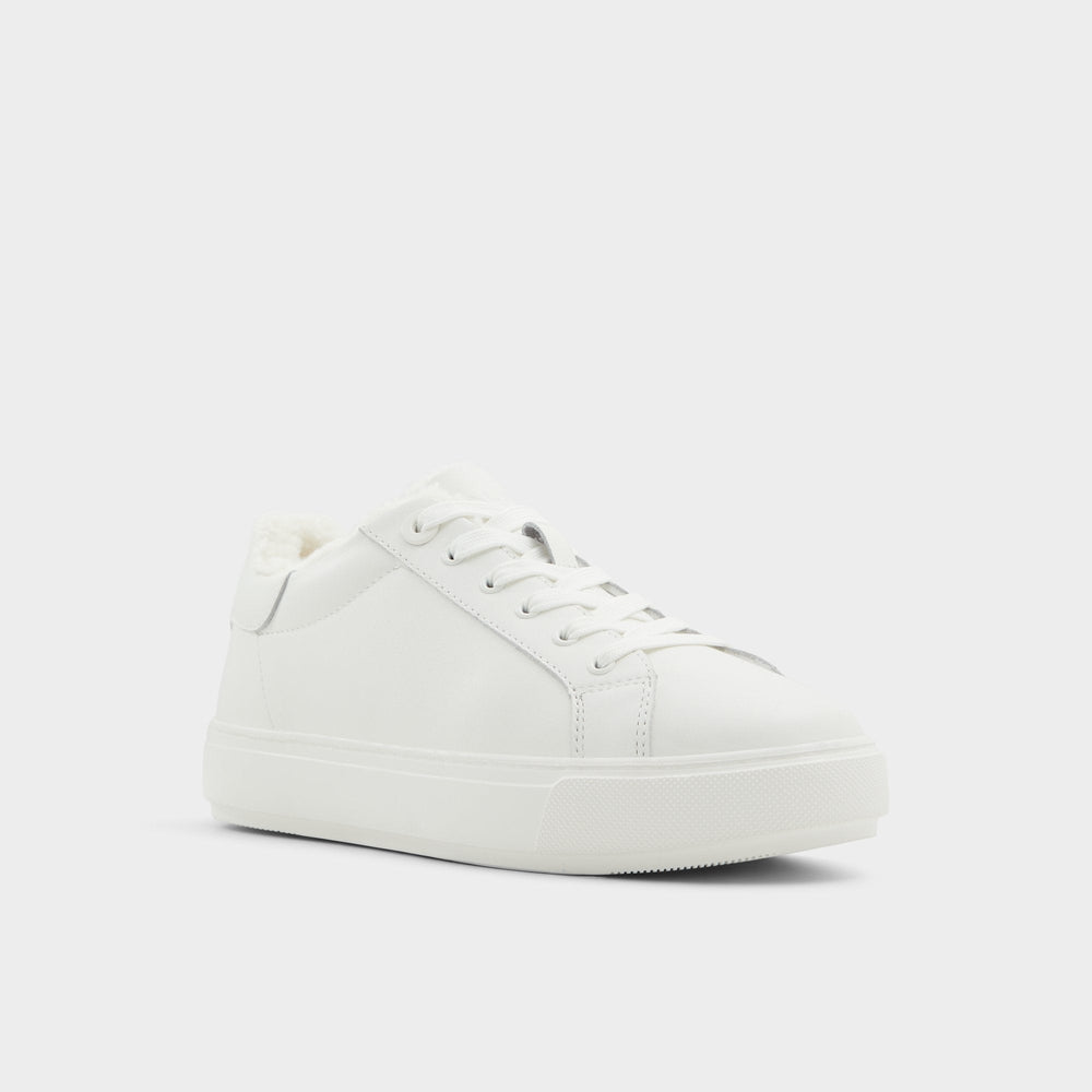 Aldo Merrylyn White Women's Low top sneakers - Low top sneaker, Cup sole White