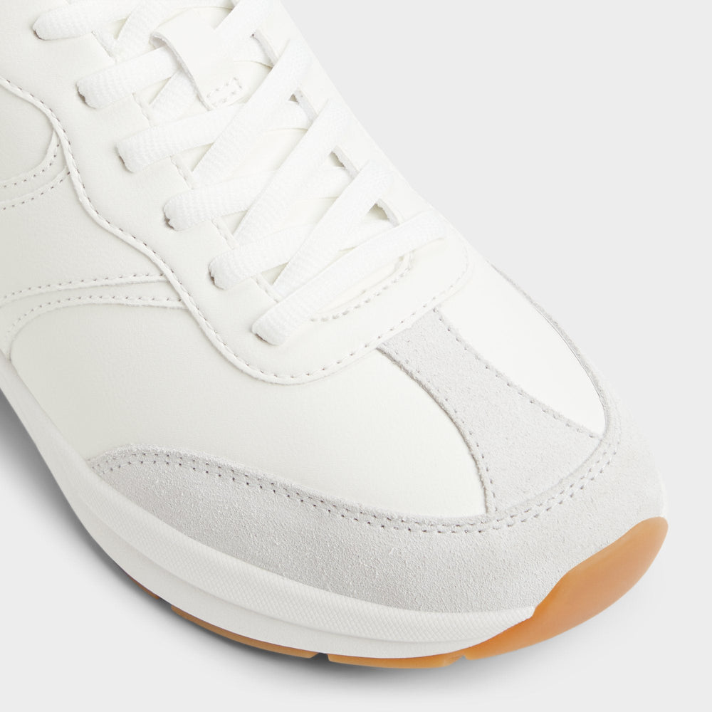 Aldo Clubchic White Combo Women's Athletic Sneakers - Jogger sneaker White Combo
