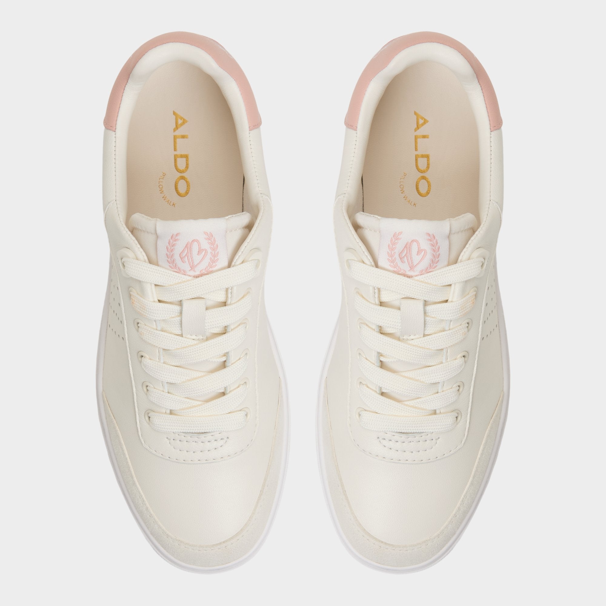 Aldo Clubsport Cream Women's Low top sneakers - Low top sneaker, Cup sole Cream