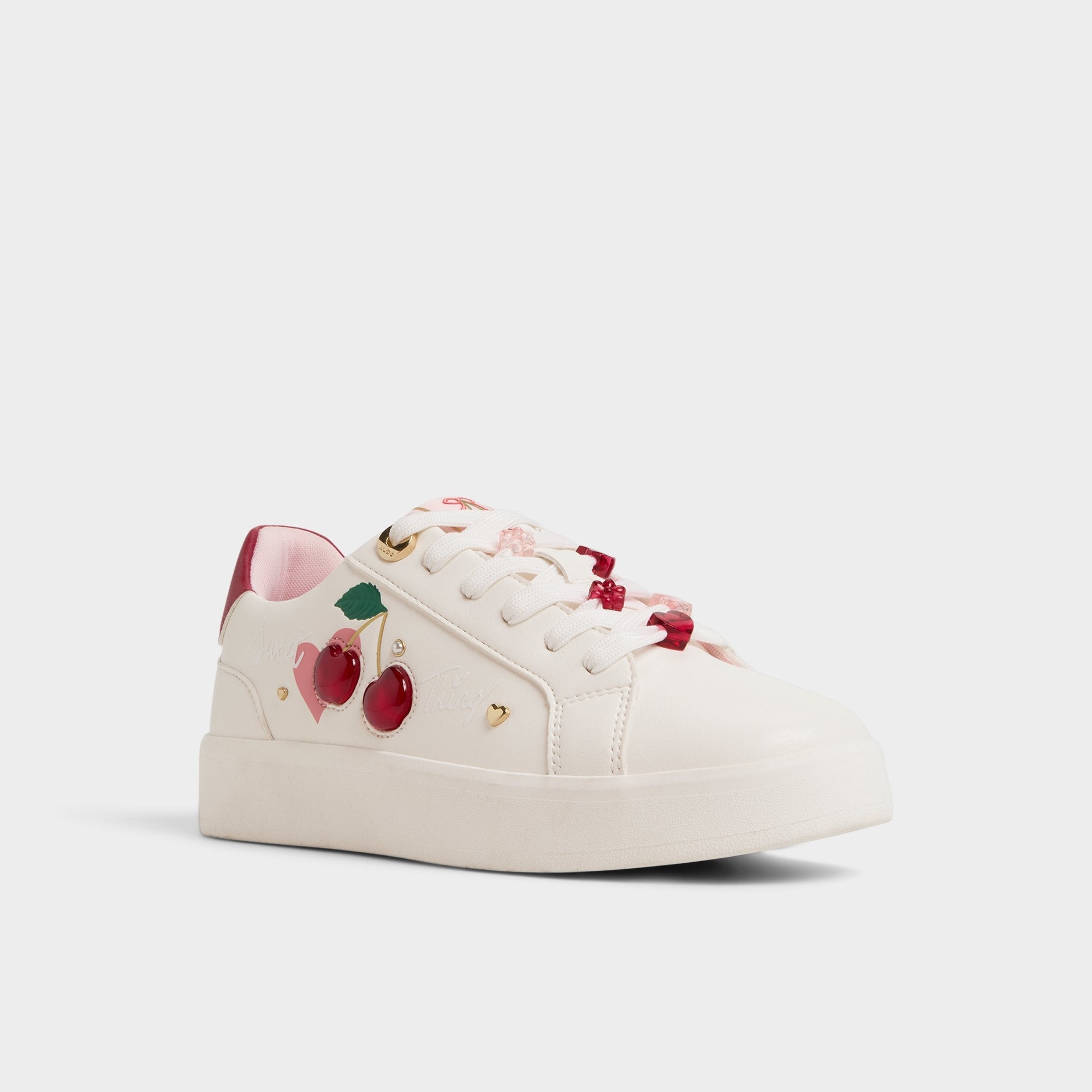 Aldo Cherrylove White Women's Low top sneakers - Low top sneaker, Platform White
