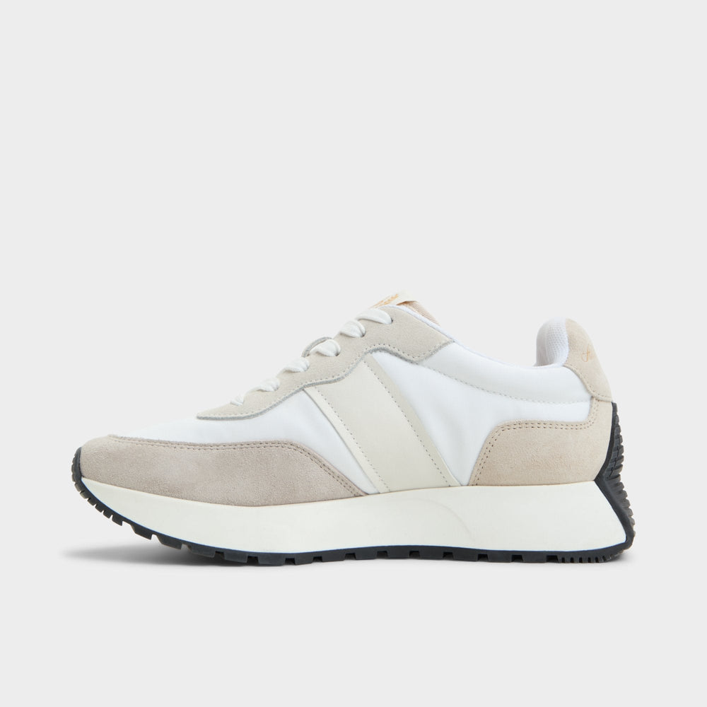 Aldo Proader White/Bone Women's Low top sneakers - Jogger sneaker White/Bone