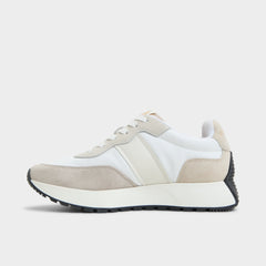 Aldo Proader White/Bone Women's Low top sneakers - Jogger sneaker White/Bone