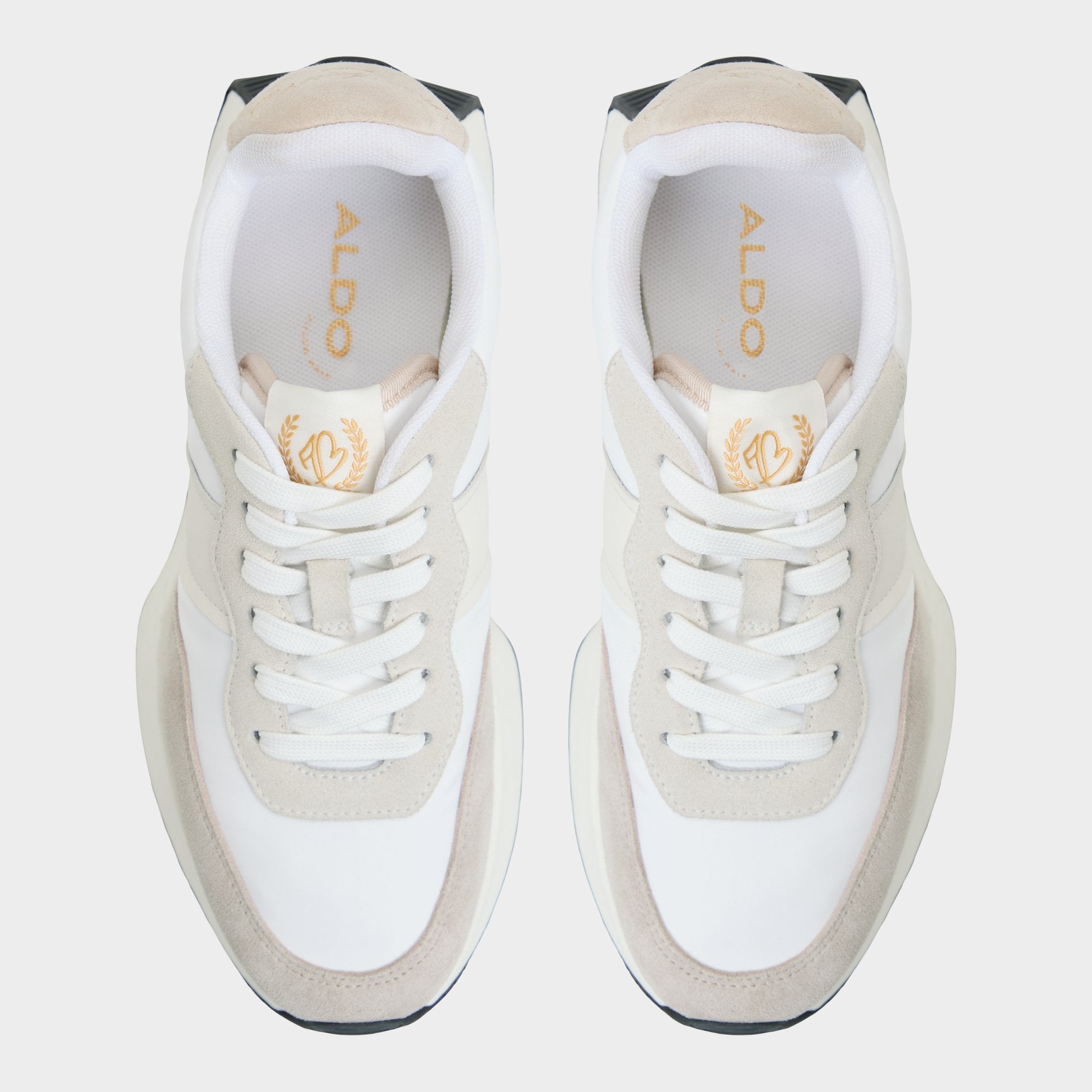 Aldo Proader White/Bone Women's Low top sneakers - Jogger sneaker White/Bone