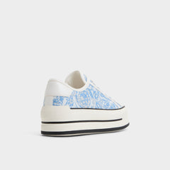 Aldo Rayes Open Blue Women's Platform and wedge sneakers - Low top sneaker, Platform Open Blue