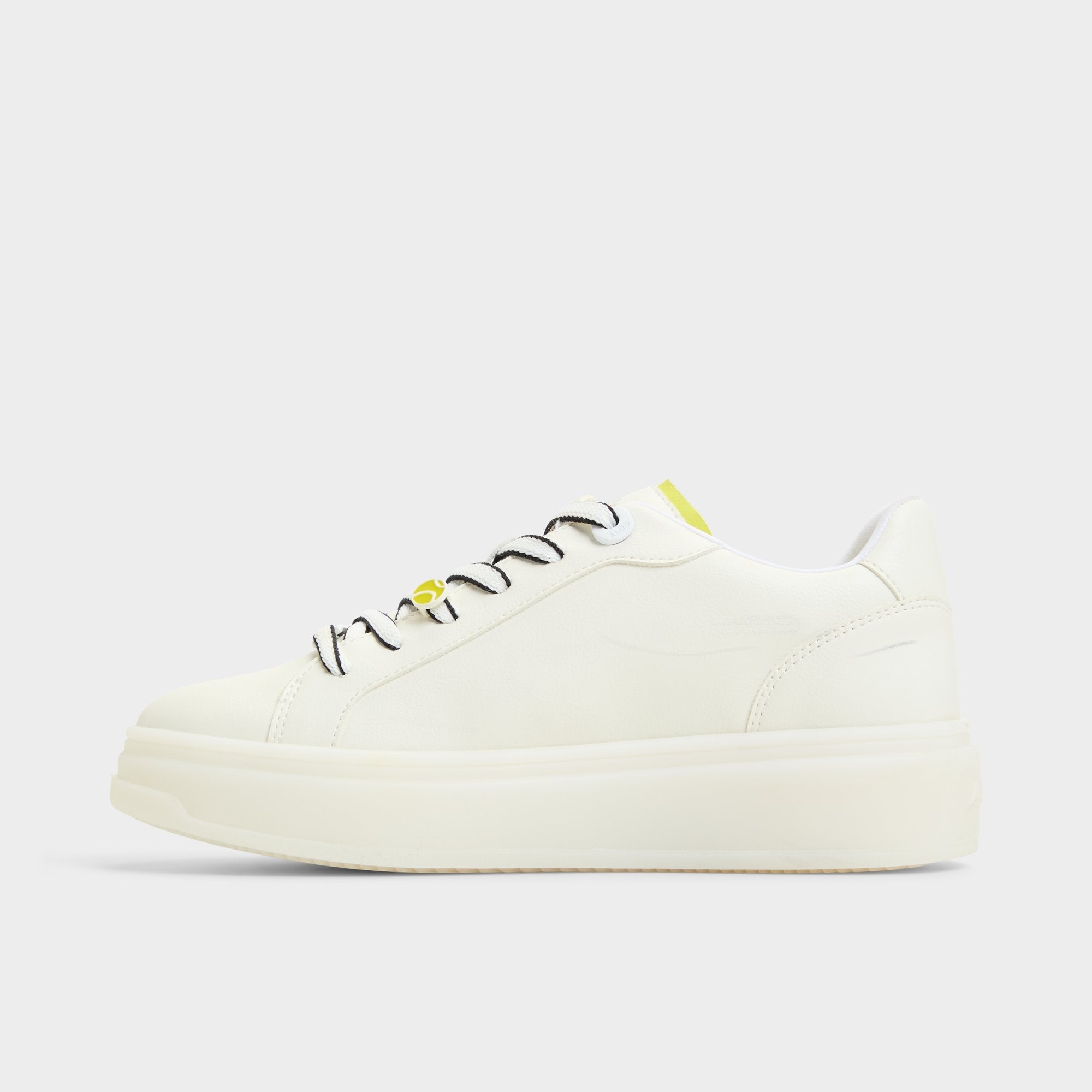 Aldo Clubchamp White Combo Women's Platform and wedge sneakers - Low top sneaker White Combo