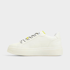 Aldo Clubchamp White Combo Women's Platform and wedge sneakers - Low top sneaker White Combo