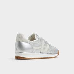 Aldo Stepcount Silver Women's Low top sneakers - Jogger sneaker, Jogger sole Silver