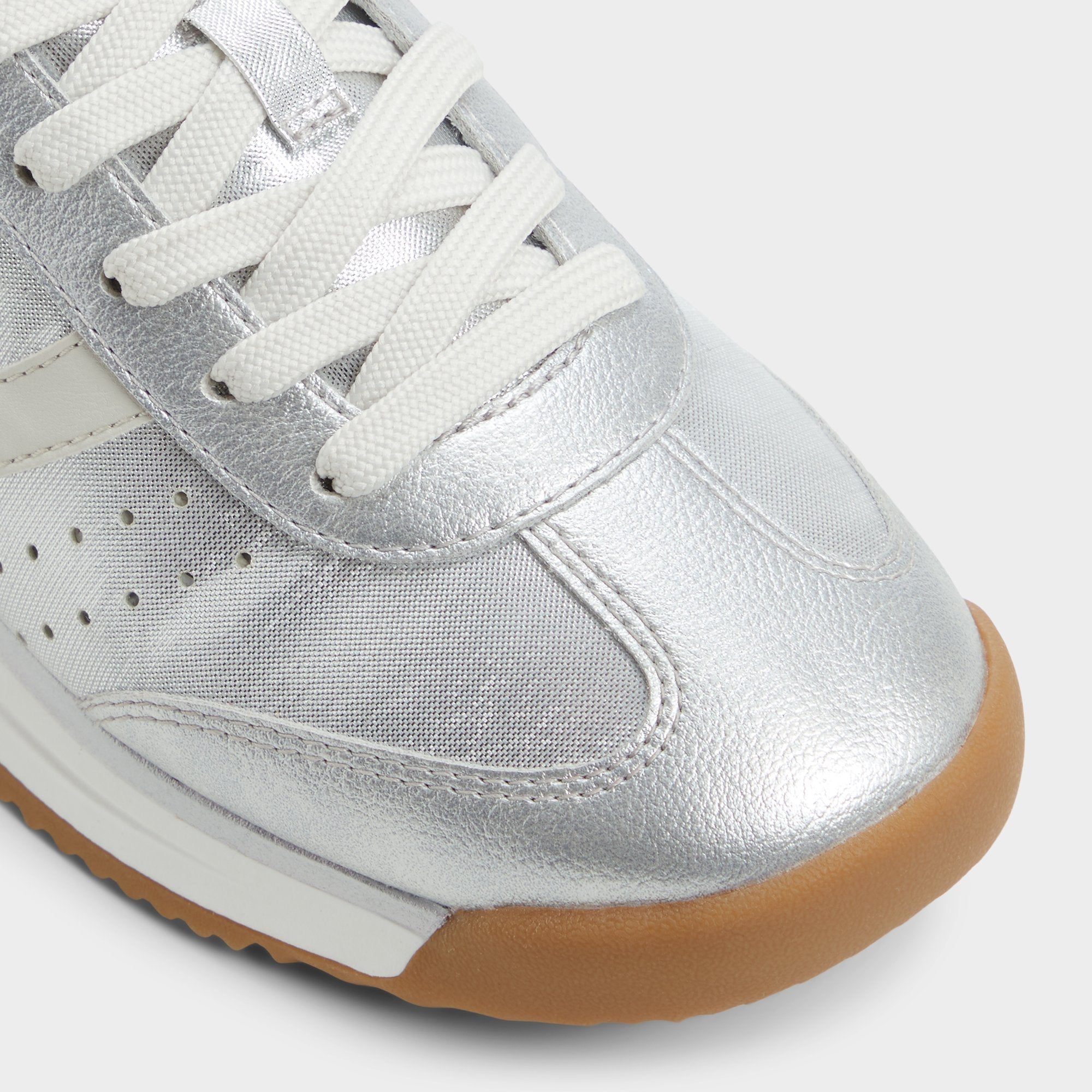 Aldo Stepcount Silver Women's Low top sneakers - Jogger sneaker, Jogger sole Silver