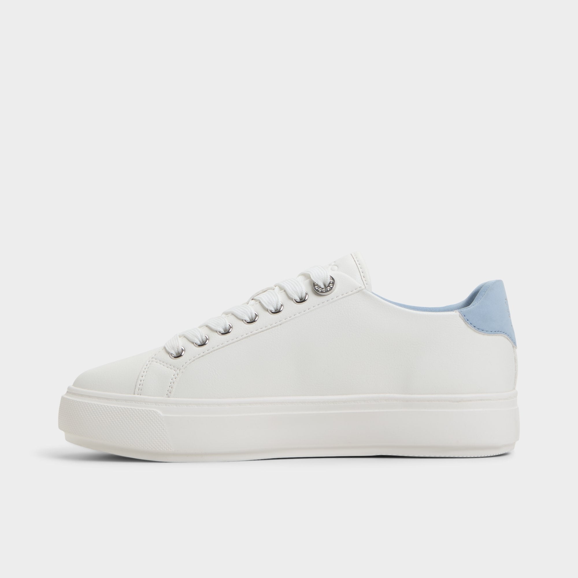 Aldo Saxony White/Multi Women's Platform and wedge sneakers - Low top sneaker White/Multi