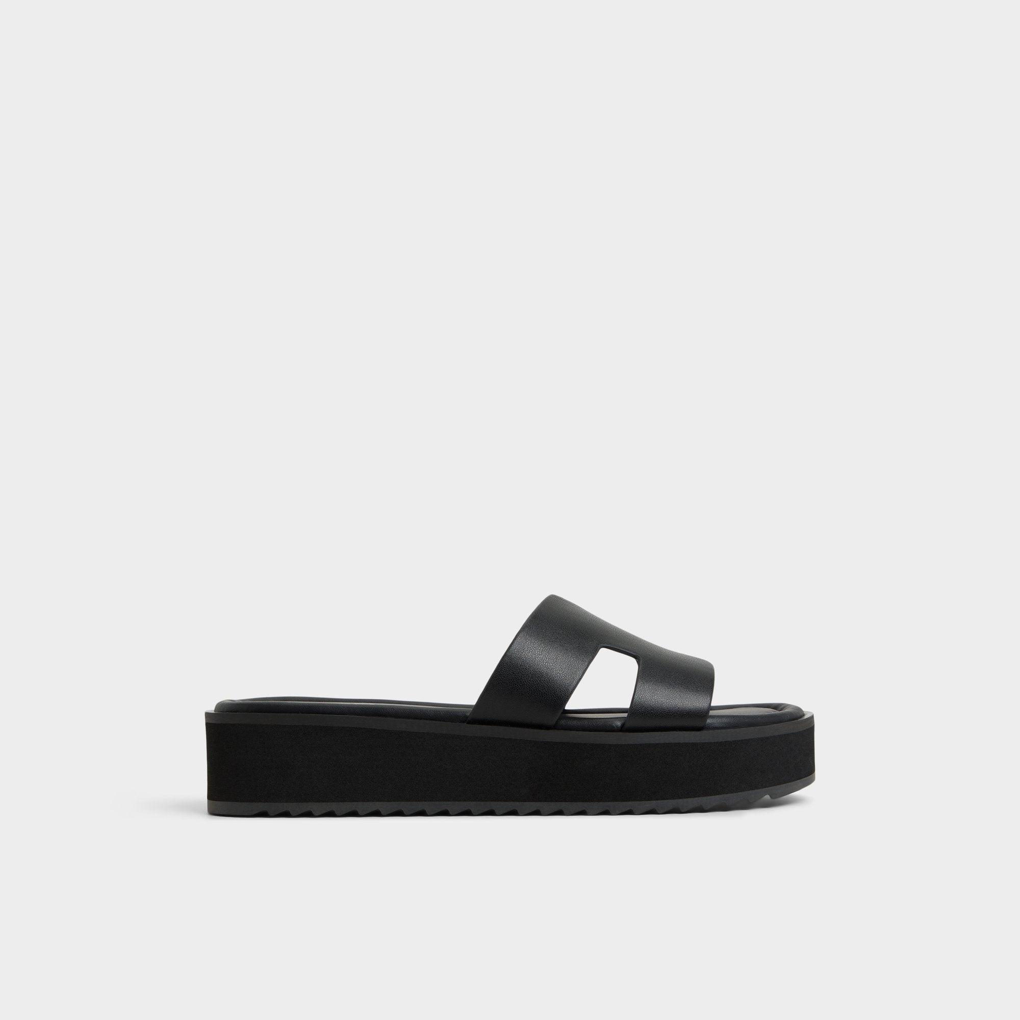 Aldo Anayelie in Black - Slide sandal, Platform Black