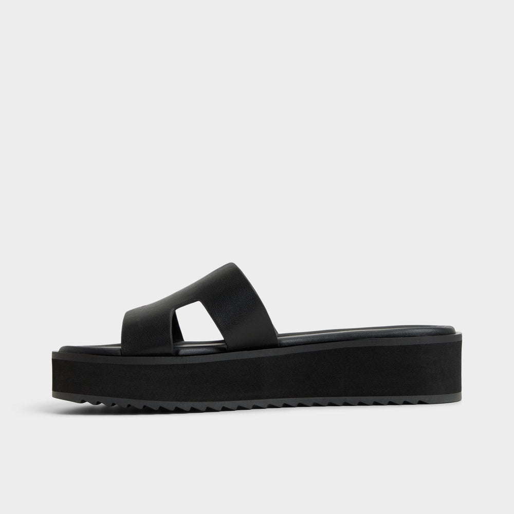 Aldo Anayelie in Black - Slide sandal, Platform Black
