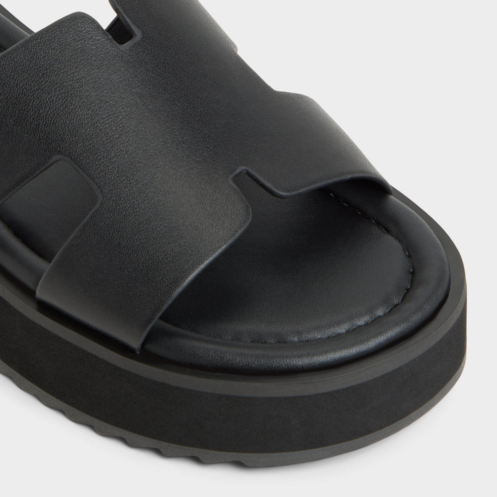 Aldo Anayelie in Black - Slide sandal, Platform Black