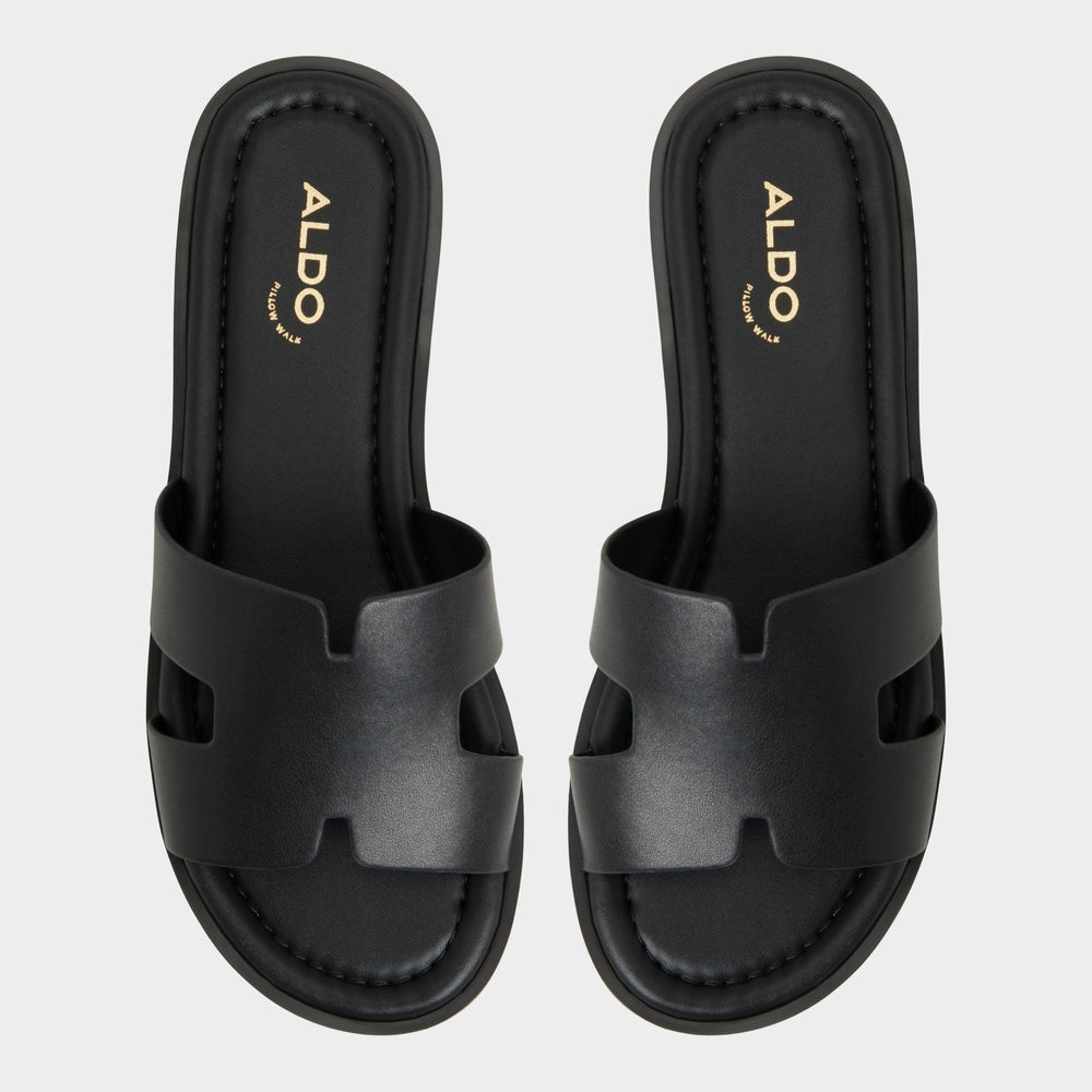 Aldo Anayelie in Black - Slide sandal, Platform Black