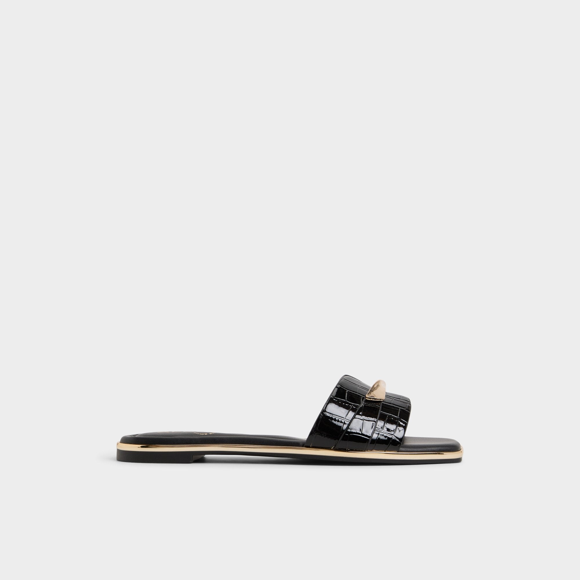 Aldo Darlina in Black - Slide sandal Black
