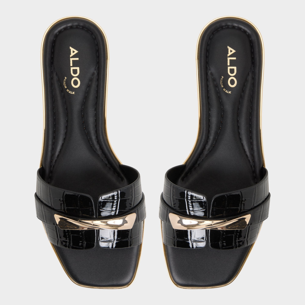 Aldo Darlina in Black - Slide sandal Black