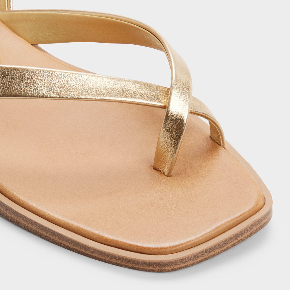 Aldo Daressi in Gold - Flat sandal Gold