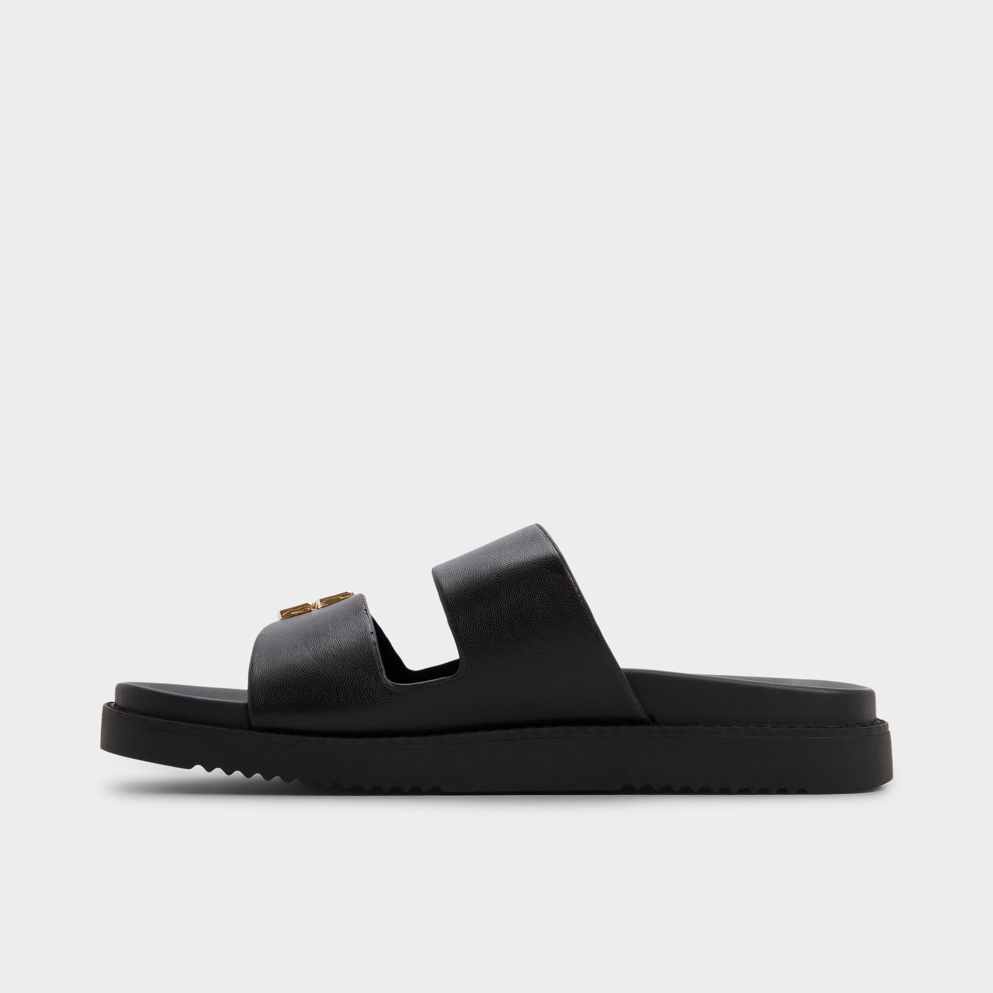 Aldo Mungos in Black - Footbed sandal, Footbed sandal Black