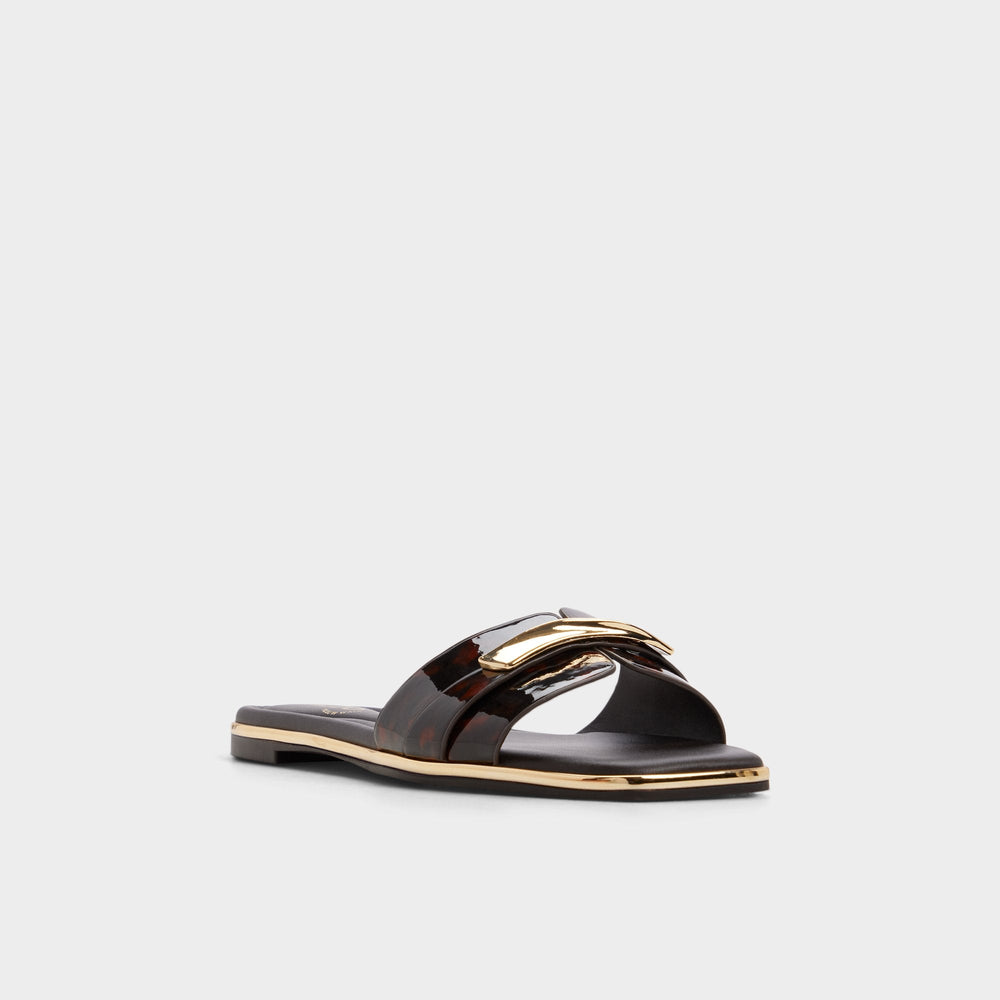 Aldo Darlina in Open Brown - Slide sandal Open brown
